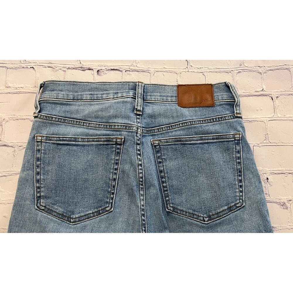 J. CREW DENIM Vintage Straight Jean with Bottom Slits - Women's SIZE 27 - Picture 8 of 10